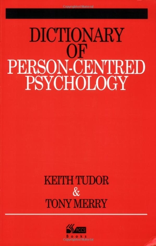 Dictionary of Person-Centred Psychology cover